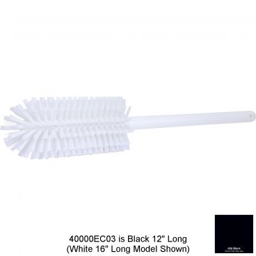 Carlisle 40000EC03 Black 12 Inch Sparta Bottle Brush With 2 3/4 Inch Diameter Polyester Bristles