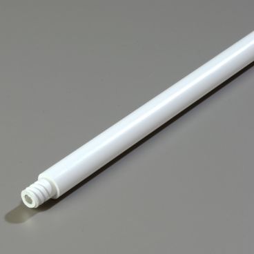 Carlisle 4023000 White 36 Inch Sparta Plastic Handle With Standard Threaded Reinforced Tip