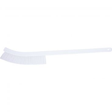 Carlisle 41198EC02 White 24 Inch Sparta Plastic Radiator Style Brush With 1 1/4 Inch Polyester Bristles