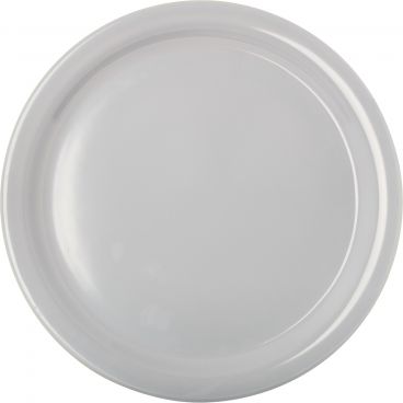 Carlisle KL20002 Kingline White Melamine Dinner Plate - 8-7/8" Diameter