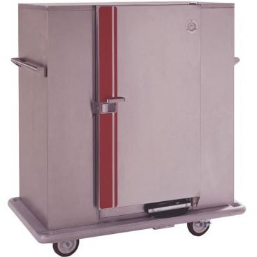 Carter-Hoffmann BB150X Classic Carter Series 64 3/8" Tall x 68 1/2" Wide Single-Door 180-Plate Capacity Insulated Stainless Steel Mobile Heated BB Series Banquet Cabinet For Plates Up To 12" Diameter, 120V 1650 Watts