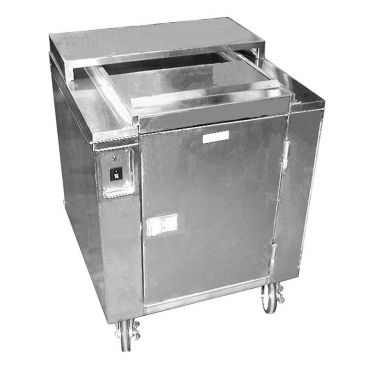 Carter-Hoffmann CD27 Mobile Heated and Insulated Rotary Dish Cart for Up to 9" Dishes - 120V