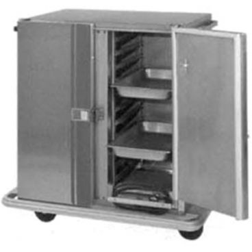 Carter-Hoffmann PH1215 PH Series 42" Tall x 46 3/4" Wide 2-Door 21-Pan Capacity Insulated Stainless Steel Heated Food Transport Cabinet For 12" x 20" Pans, 120V 1650 Watts