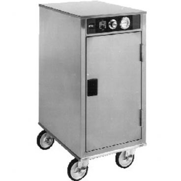 Carter-Hoffmann PH129 PH Series 40 1/2" Tall x 17 7/8" Wide 1-Door 9-Pan Capacity Insulated Stainless Steel Heated Food Transport Cabinet, 120V 1000 Watts