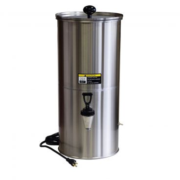Cecilware BD505SS-ABD505SS 17" Diameter 5 Gallon Stainless Steel Bulk Hot Water Dispenser