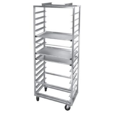 Channel Mfg 410S-OR 30 Pan Single Section Side-Loading Stainless Steel Oven Rack