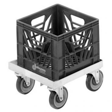 Channel Mfg MC1313 Single Stack 13" x 13" Milk Crate Dolly