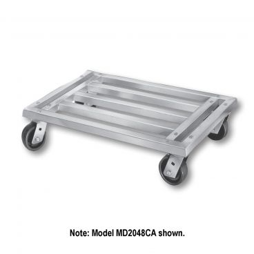 Channel Mfg MD2448CA 24" x 48" Aluminum Mobile Dunnage Dolly