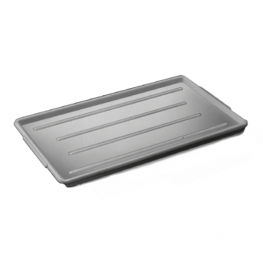 Channel Mfg P1230-W 12-1/2” x 30” Ribbed White Plastic Platter