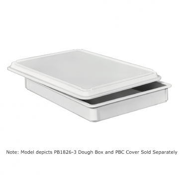 Channel Mfg PBC 18” x 26” White Plastic Dough Box Cover