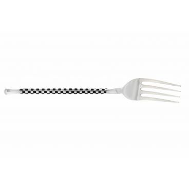 Walco CHAR06 7.63" Charred 18/10 Stainless Salad Fork