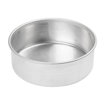 Chef Approved 224268 8" x 3" Aluminum Cake Pan