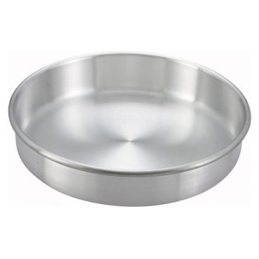 Chef Approved 224275 12" x 2" Aluminum Cake Pan