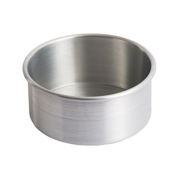 Chef Approved 434397 6" x 3" Aluminum Cake Pan