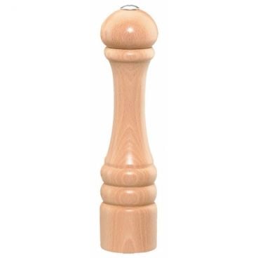 Chef Specialties 10255 Chef Professional Series 10" Imperial Natural Finish Wood Salt Shaker