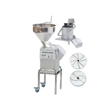 Robot Coupe CL55-2FEEDHEADS Bulk Feed / Pusher Food Processor - 2 1/2 hp