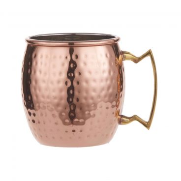 American Metalcraft CM16H 16 Oz Copper Moscow Mule Mug with Hammered Finish