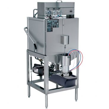 CMA Dishmachines AH Single Rack Low Temperature Chemical Sanitizing Straight Dishwasher - 115V