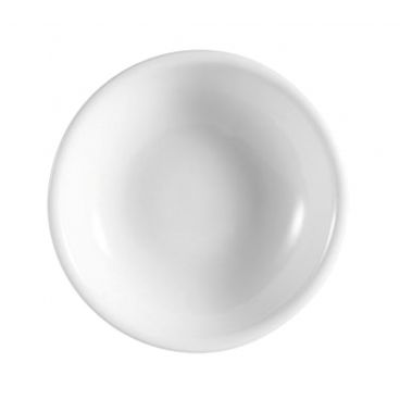 CAC China CN-46 Accessories 4 oz. Super White Porcelain Round Sauce Dish