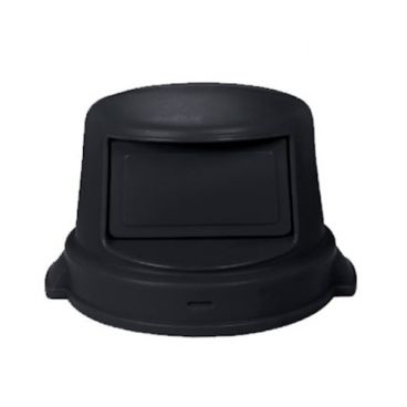 Continental 4456BK Black Huskee Dome Lid For 44 Gallon Receptacle