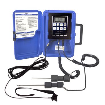 Cooper-Atkins SRH77A-E Temperature / Humidity Thermistor Instrument with General Purpose, Humidity, and Pipe Strap Probes