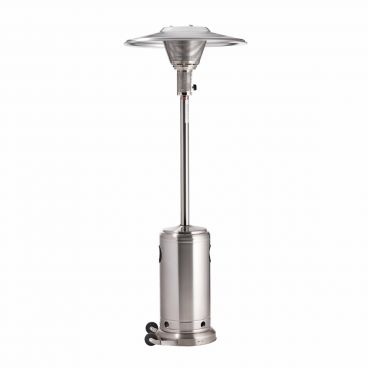 Crown Verity CV-2620-SS - Portable Propane Patio Heater - Stainless Steel finish