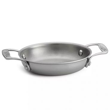 Tablecraft CW2054 Stainless Steel 16 oz. Induction Mini Casserole Bowl w/ 2 Handles