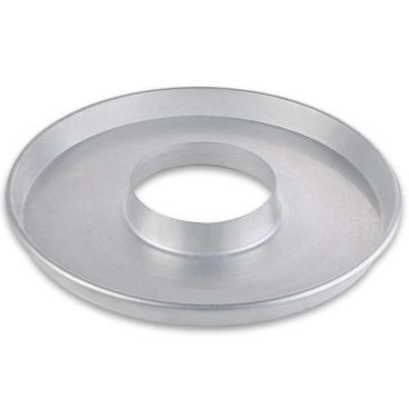 American Metalcraft DCPP16 16" Diameter 1-1/2" Deep Aluminum Double Crust Pizza Pan With 6" Center Hole