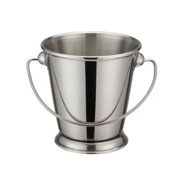 Winco DDSA-105S 3 1/2" x 3 5/8" Stainless Steel Mini Pail
