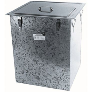 Delfield 203 Drop-In Stainless Steel 90 lb-Capacity Insulated Ice Chest With Stainless Steel Interior Liner