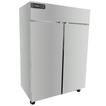 Delfield GARRI2P-S 66" Specification Two Section Solid Door Roll-In Stainless Steel Refrigerator - 76.5 Cu. Ft., 115V