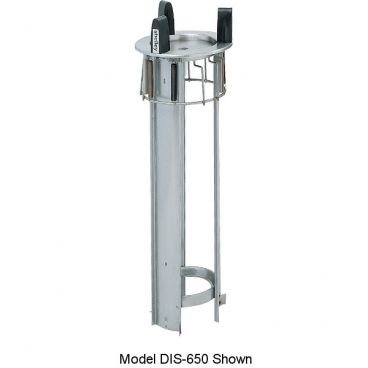 Delfield DIS-1013 Shelleymatic Drop-In Unheated Single 9.12" to 10.12" Maximum Diameter Self-Elevating Stainless Steel Dish Dispenser With 72-Dish Capacity