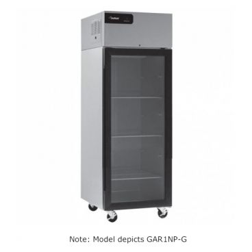 Delfield GAR1P-G Specification Line 27-2/5” Wide Reach-In Refrigerator With Single Glass Door - 115V, 0.22 HP