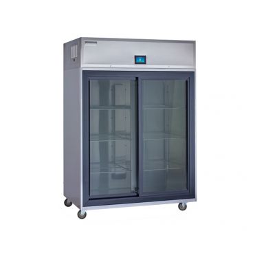 Delfield GAR2P-GL Specification Line 55-1/5” Wide Reach-In Refrigerator With Sliding Glass Doors - 115V, 0.38 HP