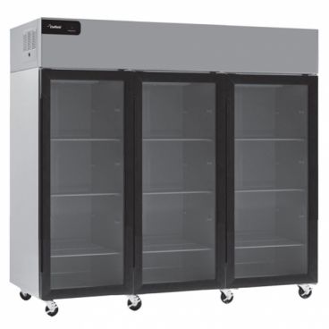 Delfield GAR3P-G Specification Line 83” Wide Reach-In Refrigerator With Three Glass Doors - 115V, 0.38 HP