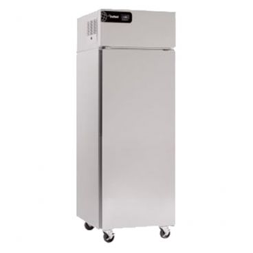 Delfield GBF1P-S Coolscapes 27.4" Top-Mount One Section Solid Door Stainless Steel Reach-In Freezer - 21 cu. ft., 115V 