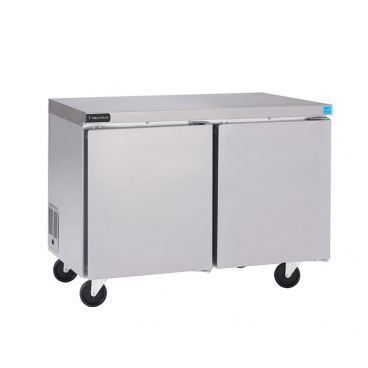 Delfield GUR48P-S Coolscapes 48” Wide Undercounter/Worktable Refrigerator With Two Doors - 115V, 1/5 HP