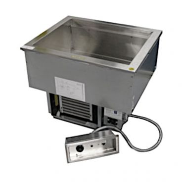 Delfield N8630P_120/60/1 Two Pan Drop-In Hot/Cold Food Well With Galvanized Steel Exterior - 120V
