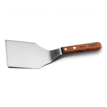 Dexter Russell 85859 Traditional Series 5" x 4" Hamburger Turner with Rosewood Handle