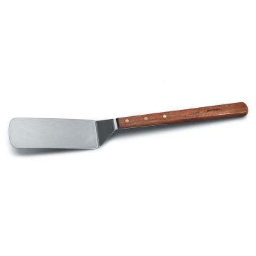 Dexter Russell 16130 Traditional Series 8" x 3" Long Handle Turner with Rosewood Handle