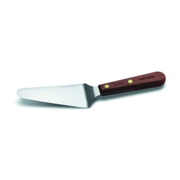 Dexter Russell 16100 Traditional Series 4.5" Stainless Steel Pie Server with Rosewood Handle