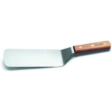 Dexter 2386C-8 16231 Traditional Collection Offset 8" x 3" High-Carbon Steel Blade Grill Turner With Beech Handle