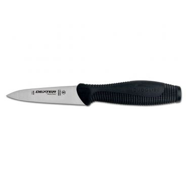 Dexter 40003 DuoGlide 3.38 Inch DEXSTEEL High Carbon Steel Paring Knife With Ultra Soft Textured Handle