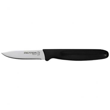 Dexter P40003 31366 Basics 2.75 Inch High Carbon Steel Clip Point Paring Knife With Black Handle
