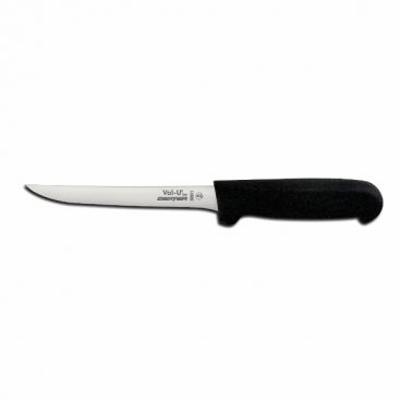 Dexter Russell 30501 Val-U 6" High Carbon Steel Boning Knife with Black Polypropylene Handle
