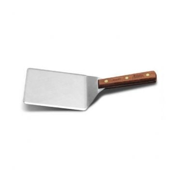 Dexter Russell 16291 Traditional Series 6" x 5" Hamburger Turner with Rosewood Handle