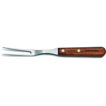 Dexter S2896PCP 14070 Traditional Collection 10 1/2" Long 5 1/2" DEXSTEEL High-Carbon Steel Blade Carver Fork With Rosewood Handle In Perfect Cutlery Packaging