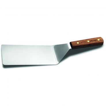 Dexter S8699 16420 Traditional Collection Offset 8" x 4" Stainless Steel Blade Steak Turner With Rosewood Handle