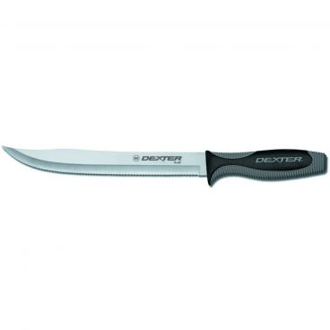 Dexter V142-9SC-PCP 29363 V-Lo 9 Inch Scalloped Edge DEXSTEEL Blade Utility Slicer Knife In Packaging