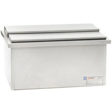 Eagle Group DIC1626 Stainless Steel Spec Bar 20" Drop In Ice Chest